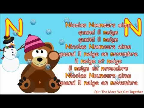 French Phonics songs- Early Literacy French Immersion  *Chansons Phonique sons francais*