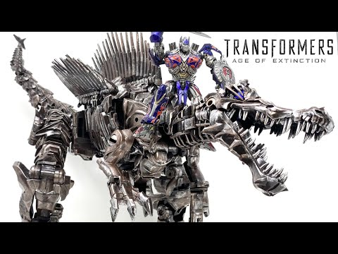 The BIGGEST & BEST Bayverse DINOBOT Yet?! Ancient Leader SCORN Transformers AOE Review