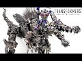 The BIGGEST BEST Bayverse DINOBOT Yet Ancient Leader SCORN Transformers AOE Review