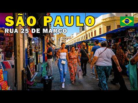 Rua 25 de Março: Passeio pela Rua Mais Famosa do Comércio Brasileiro