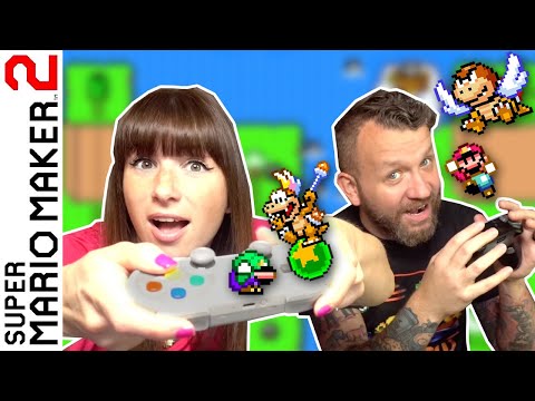 Mario Maker 2 Super Worlds with Darby & Morgan - Blue Television Games