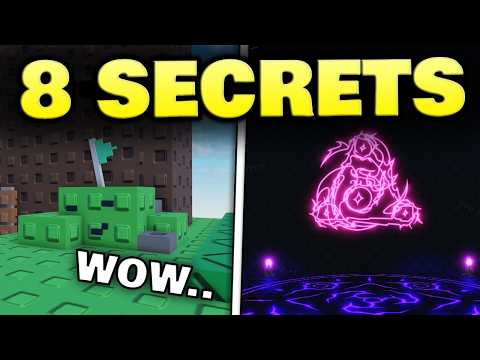 8 SECRETS THAT YOU DON'T KNOW IN SOL'S RNG.. (Sol's RNG)