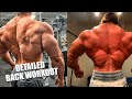 Detailed Back Workout For A Defined Back