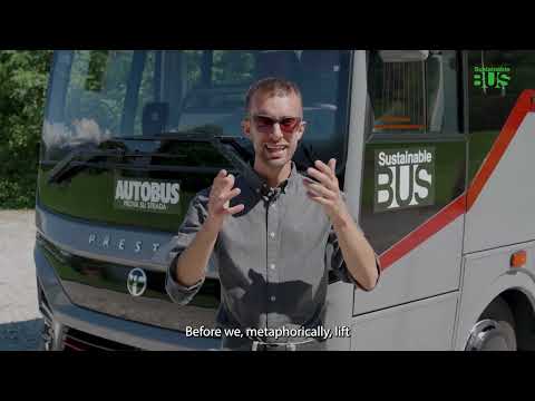 TEMSA Prestij x Sustainable Bus | Lake Como Drive