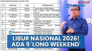 Tok! Pemerintah Resmi Tetapkan 17 Hari Libur Nasional dan 8 Cuti Bersama 2026, Ada 9 Long Weekend