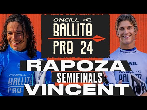 Nolan Rapoza vs Winter Vincent | Ballito Pro Presented By O'Neill 2024 - Semifinals