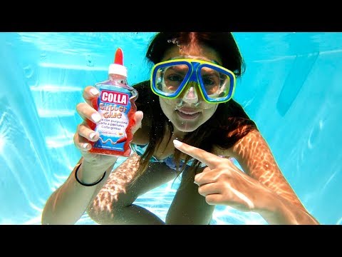 TROVA GLI INGREDIENTI SLIME NASCOSTI IN PISCINA CHALLENGE!