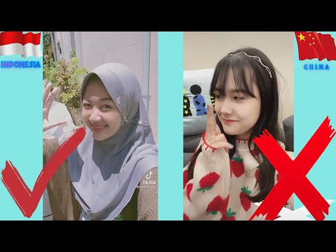 Indonesia vs china tik tok | Harta dan tahta jelek gak papa