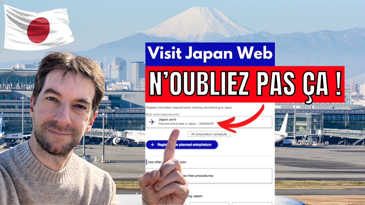 Ne vous trompez pas sur Visit Japan Web et simplifiez votre arrivée au Japon ! 🇯🇵✈️