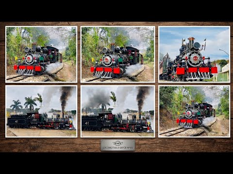 Composição da Maria Fumaça na Chegada à Estação Ferroviária S. João Del Rei ( Último Trem da VLI )