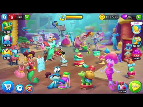 Fishdom 6923 Level - 12 moves - NO BooSTERS