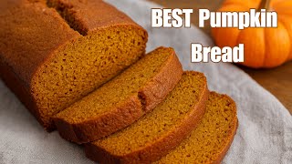 Easy Pumpkin Bread | Simple, Homemade & Perfect for the Holidays 🎃