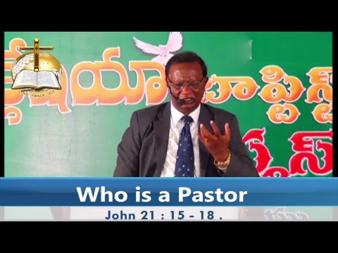VISION ECCLESIA PETER LIVE 27 01 2019 # WHO IS A PASTOR # JOHN 21 : 15 - 18 .