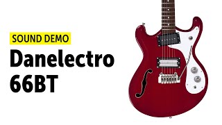 Video thumbnail for Danelectro 66BT - Sound Demo (no talking) by Guitar Bonedo
