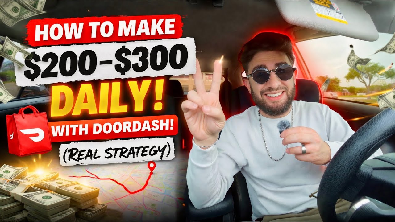 How to Make $300 DAILY With DoorDash In 2026!