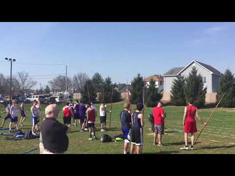 Matt Smith Javelin: 150.9ft throw at the 2018 Husky Relays (HS Junior Season PB)