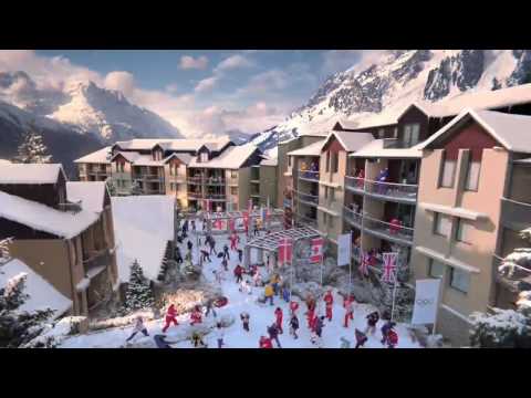 Funny video commercials - Coca-Cola Snowball (Vancouver 2010)