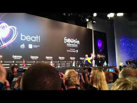 Eurovision 2011: Second-Semi Final Press Conference Entrance