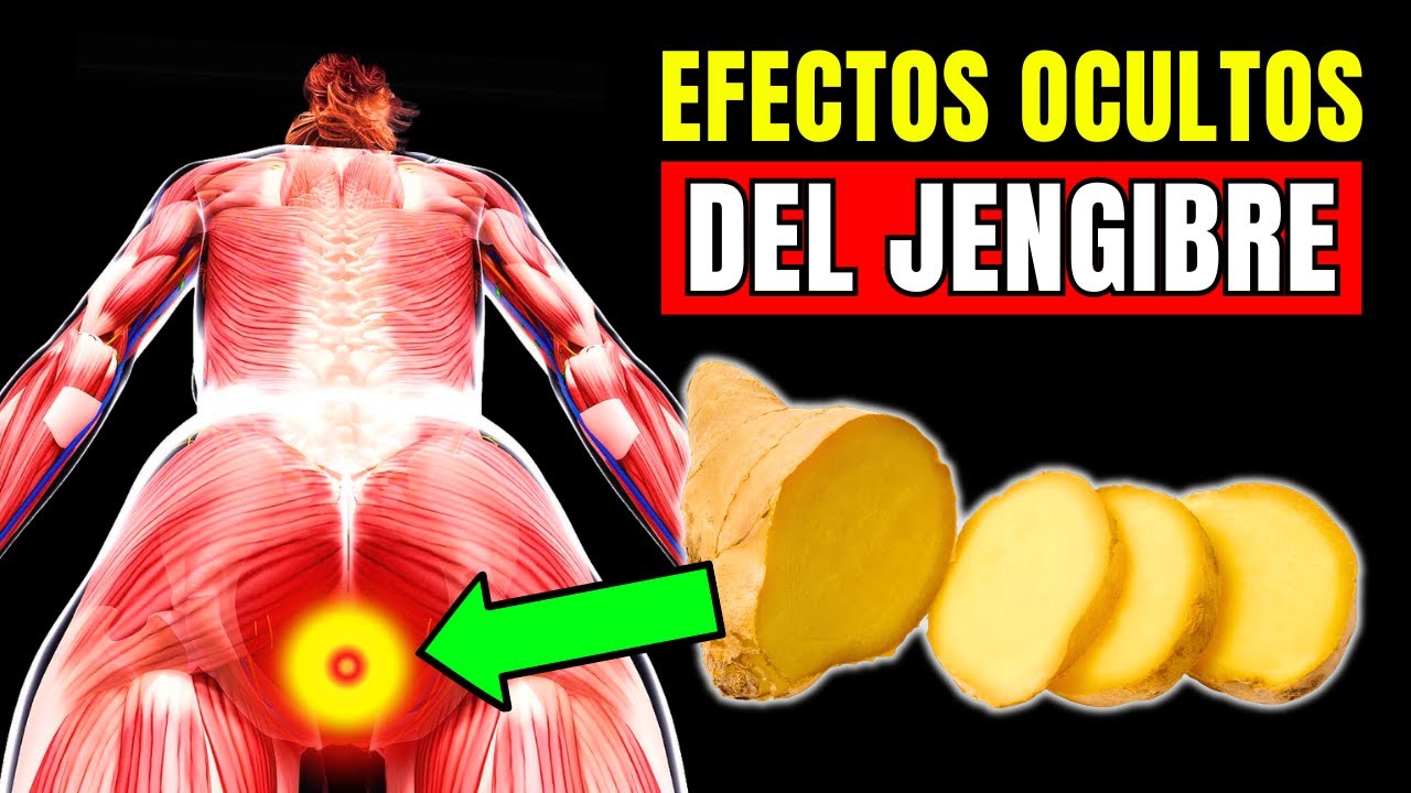 EFECTOS DEL JENGIBRE que la INDUSTRIA FARMACÉUTICA QUIERE OCULTAR