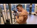 Tricep rope pushdowns