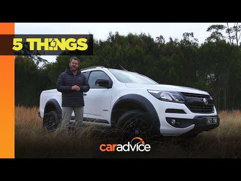 5 Things: 2019 Holden Colorado Z71 | CarAdvice