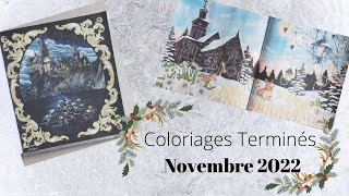 Coloriages terminés Novembre 2022 - Finish pages