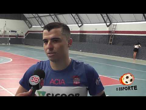 ANDINHO FALA SOBRE A PREPARAÇÃO DO APUCARANA FUTSAL PARA DISPUTAR O PARANAENSE DA SÉRIE PRATA