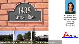 preview picture of video '1438 LITTLE RD, BLOUNTSVILLE, AL Presented by Jennifer Ludy.'