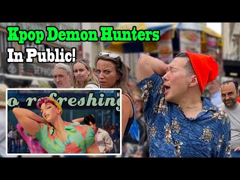 KPOP DEMON HUNTERS DANCE IN PUBLIC