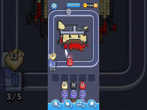 Pixel Flow Level 2391 Walkthrough