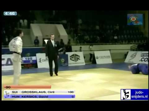 Judo 2011 European Championships U23 Tyumen: Grossklaus (SUI) - Kersics (HUN) [-90kg]