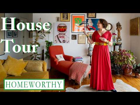 HOUSE TOUR | Mid-Century Mexico City Apartment with Lush Garden & Eclectic Antiques
