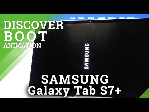 SAMSUNG Galaxy Tab S7+ Boot Animation