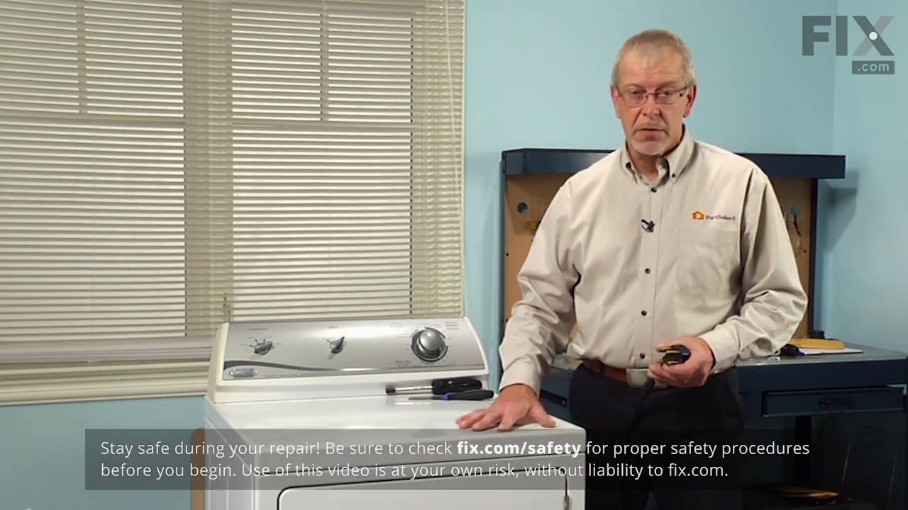 Replacing your Amana Dryer Lint Duct Assembly