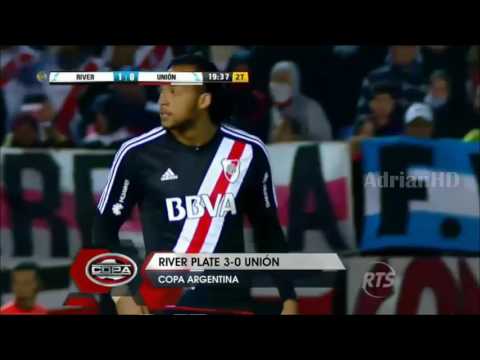 Arturo Mina vs Unión Santa Fe (River 3x0 Union) Copa Argentina Cuartos de Final 2016