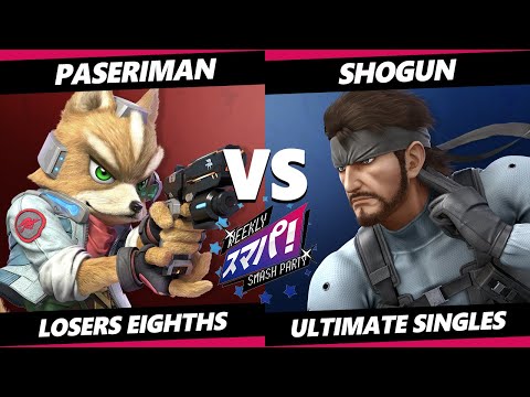 Sumapa 65 Top 8 - Paseriman (Fox) Vs. Shogun (Snake) SSBU Ultimate Tournament
