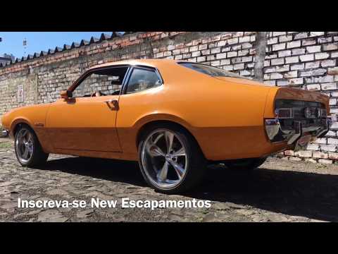 Maverick V8 Aspirado Coletor Dimensionado 8X2 X-Pipe Escape Esportivo - New Escapamentos