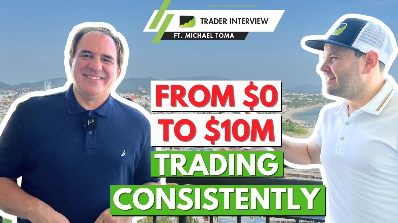 He Went from Rock Bottom to Full-Time Trader - Michael Toma