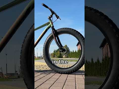 I built bike with invisible wheels!