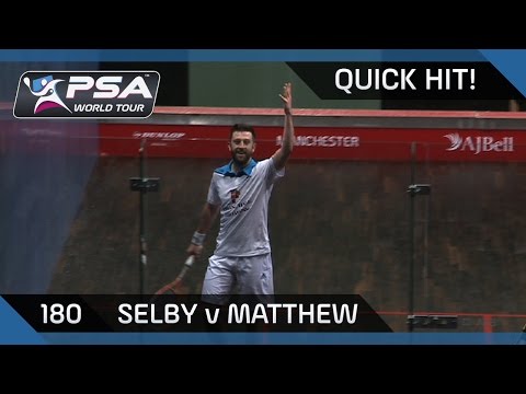 Squash: QuickHit! EP180 : Selby v Matthew - British Grand Prix 2014