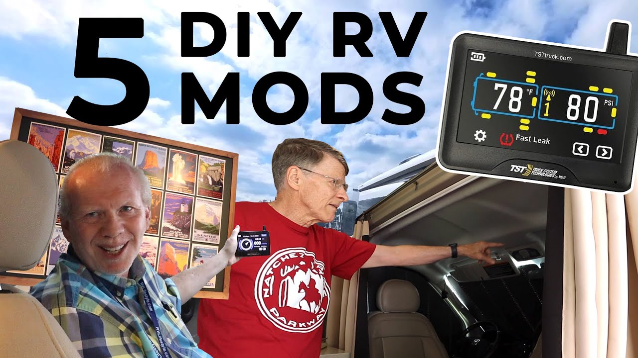 RV Upgrades: Enhance Your Journey with these 5 DIY Mods