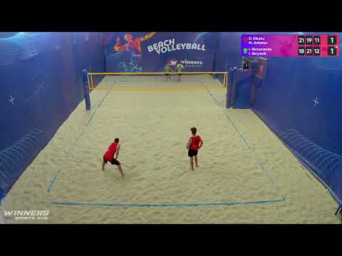 10:35 D. Kliuiev / M. Anhelov - I. Romanenko / I. Skrynnik 19.06.2022 | Winners Beach Volleyball