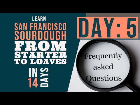 San Francisco Sourdough Bread Series: Day 5 - FAQ