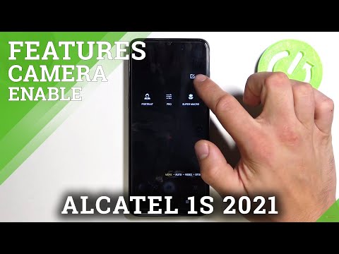 How to Edit Camera Modes in Alcatel 1S 2021?