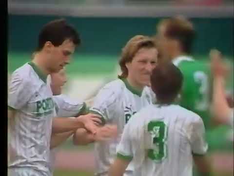 1987/1988 30. Spieltag Werder Bremen - Borussia Mönchengladbach