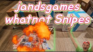 Sniping spree at J&S Games on WhatNot! 🎯 The Sniper Club scored BIG