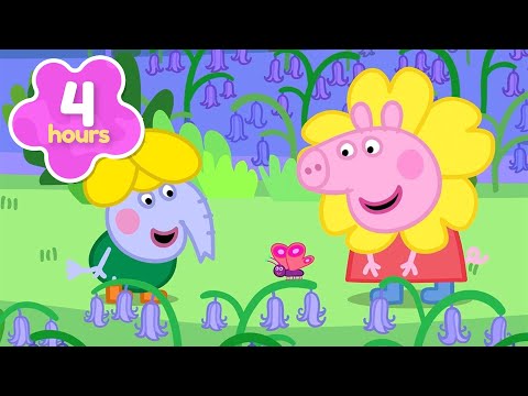 Peppa’s Magical BLUE Forest 💙 Whimsical Woodland Adventure 🌳🪻 Peppa Pig Episodes | 4 Hours
