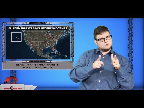 Sign1News 8.22.19 - News for the Deaf community powered by CNN in American Sign Language (ASL).