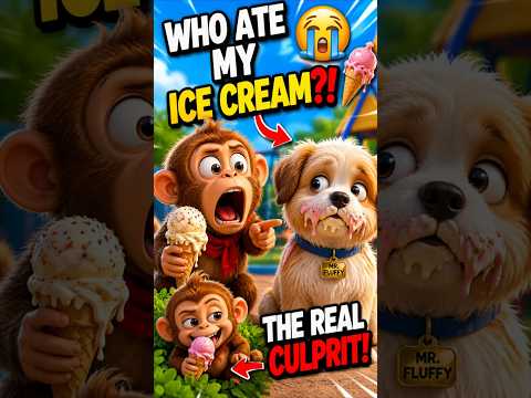 Mokimo vs Mr. Fluffy 🐶🍦 | Viral Kids Short #shortsfeed