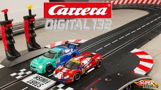 Carrera Digital 132 GT Race Stars Circuit de Voitures GT Ferrari BMW Slotcar Noel